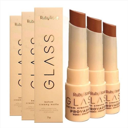 Ruby Rose Batom Creamy Matte Glass HBF5671 3g gl01