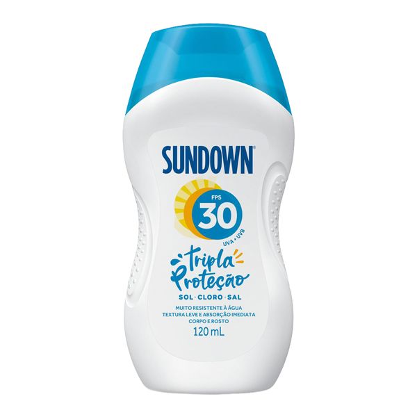 Protetor Solar Sundown Praia e Piscina FPS30 120ml