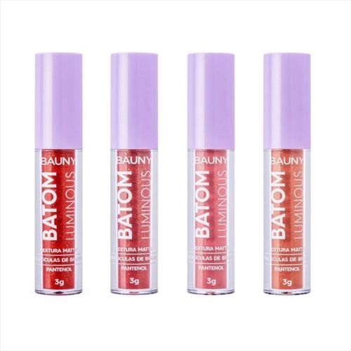 Bauny Batom Líquido Luminous 3g cherry luminous Bauny Batom Líquido Luminous 3g cherry luminous