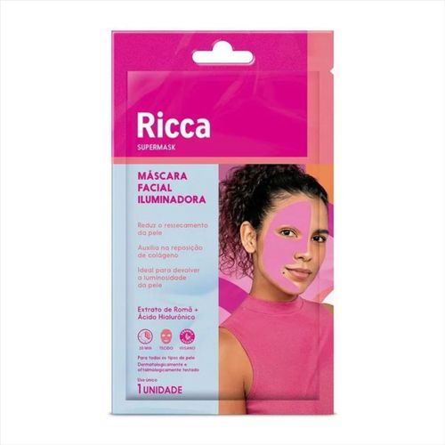 Ricca Máscara Facial Iluminadora Ricca Máscara Facial Iluminadora