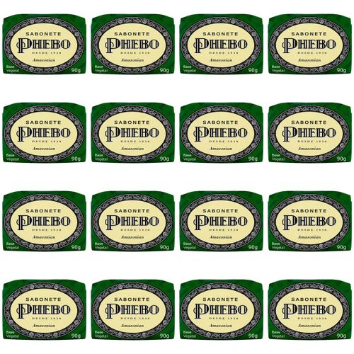 Kit c/16 Sabonetes Phebo Amazonian 90g Kit c/16 Sabonetes Phebo Amazonian 90g