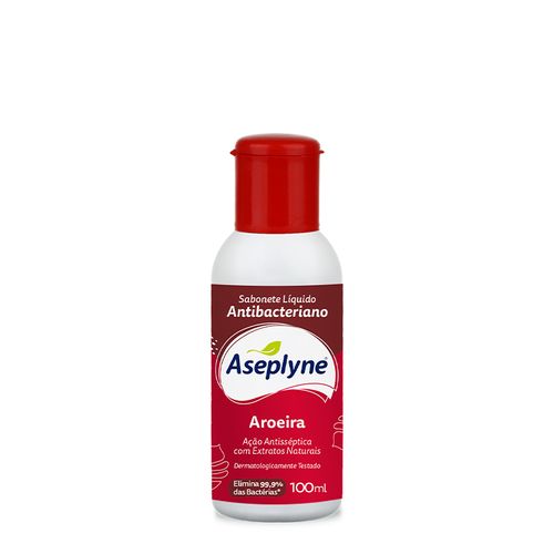 Kit c/4 Sabonete Líquido Aseplyne Anti-Septico Aroeira 100ml Kit c/4 Sabonete Líquido Aseplyne Anti-Septico Aroeira 100ml