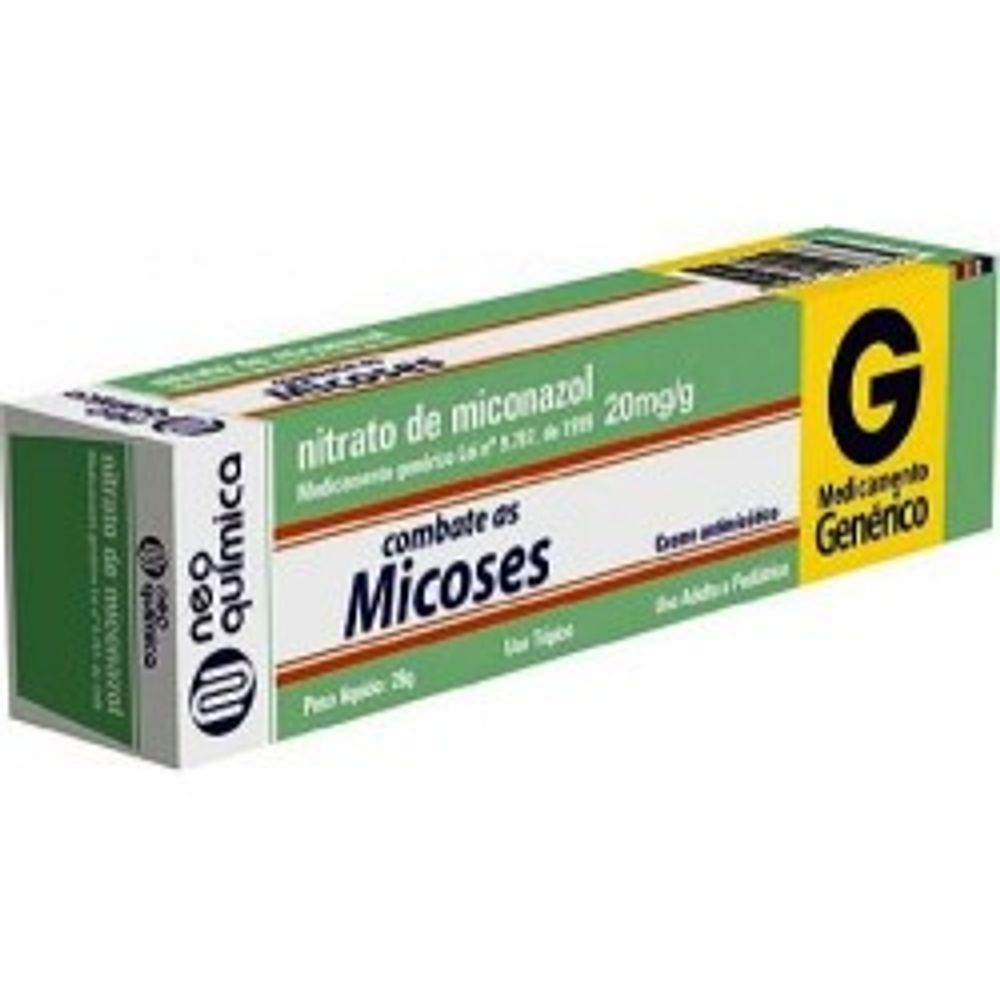 Nitrato De Miconazol Para Assadura De Bebe