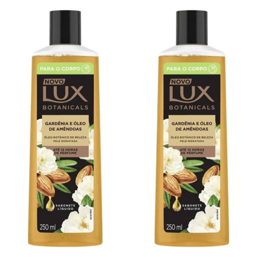 Kit c/2 Sabonetes Líquido Lux 250ml Gardenia E Óleo De Amêndoas Kit c/2 Sabonetes Líquido Lux 250ml Gardenia E Óleo De Amêndoas