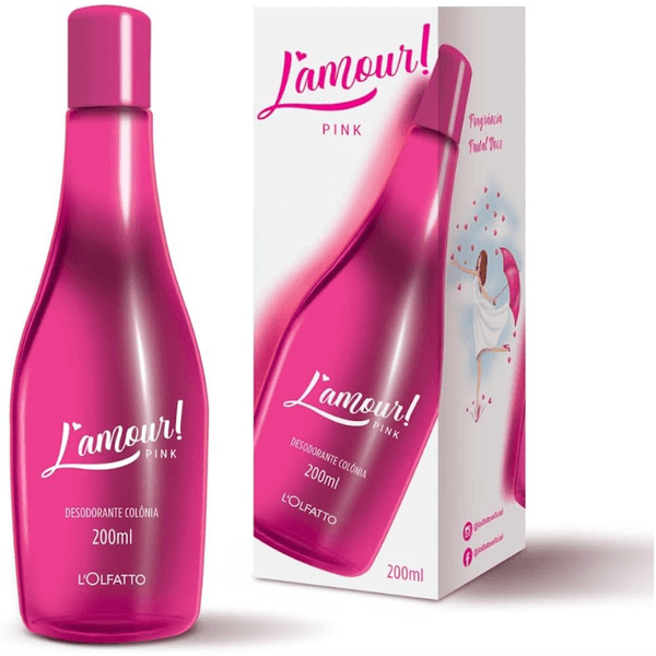 Gellus Deo Colônia Lamour Pink