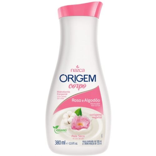 Hidratante Corporal Origem Rosa e Algodão 380ml Hidratante Corporal Origem Rosa e Algodão 380ml