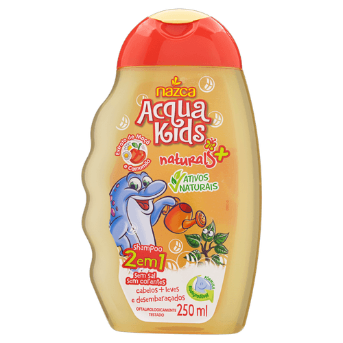 Acqua Kids Shampoo 2X1 Maca E Camomila Veg Acqua Kids Shampoo 2X1 Maca E Camomila Veg