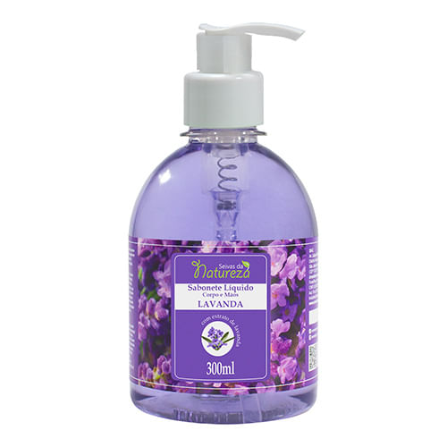 SAB LIQ BEBE NATUREZA LAVANDA 230ML