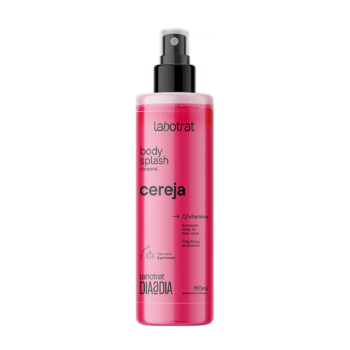 Body Splash Cereja Dia A Dia 190Ml Labotrat