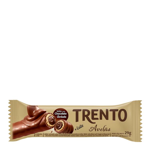 Chocolate Trento Avelãs 29g