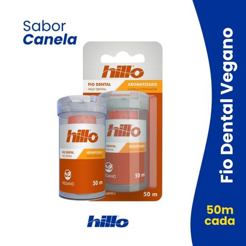 Fio Dental Vegano Canela Hillo 50m