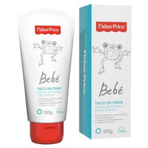 Talco Em Creme Fisher Price 100g Talco Em Creme Fisher Price 100g