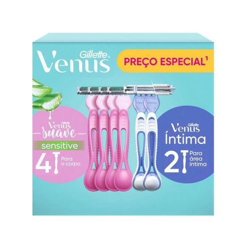 Aparelho de Depilação Gillette Venus 6 Unidades