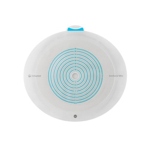 Kit SenSura Mio Max Base Adesiva Flex Plana 90mm Recortável 10-88mm - 30 Unidades