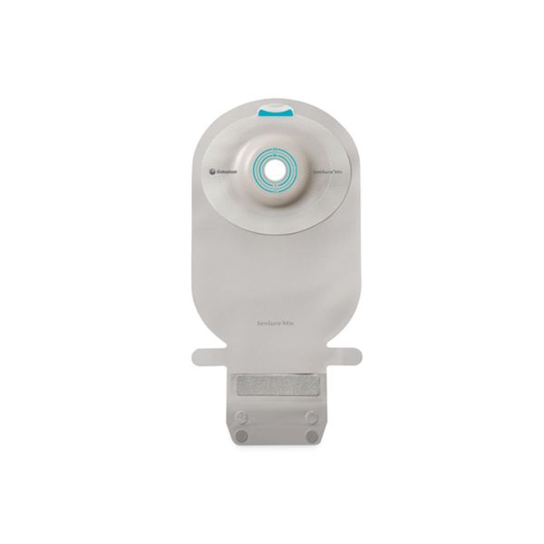 Kit SenSura Mio 1 Peça Convex Profunda Drenável Cinza 10-43mm Maxi - 10 Unidades