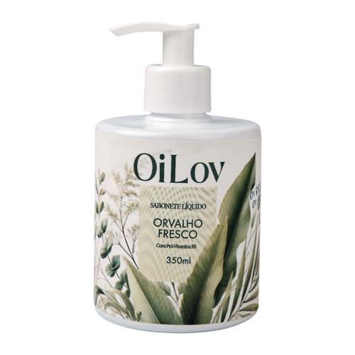 Sabonete Líquido Orvalho Fresco OiLov 350ml Sabonete Líquido Orvalho Fresco OiLov 350ml