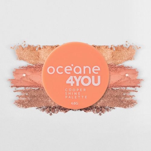 Trio de Sombras - Cooper Shine Palette 4you 4,6g Não