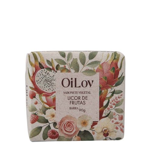 Sabonete Vegetal Licor de Frutas OiLov 90g incolor Sabonete Vegetal Licor de Frutas OiLov 90g incolor