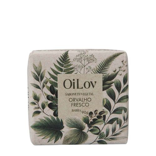 Sabonete Vegetal Orvalho Fresco OiLov 90g incolor Sabonete Vegetal Orvalho Fresco OiLov 90g incolor
