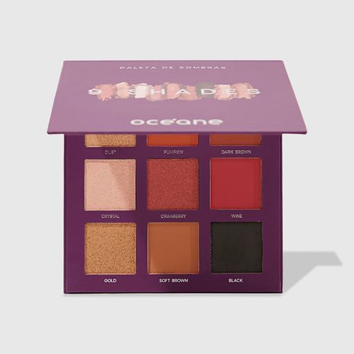 Paleta de Sombras - 9 Shades Océane Purple 25g Não Paleta de Sombras - 9 Shades Océane Purple 25g Não