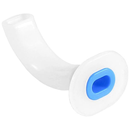 Cânula de Guedel Haoxi Nr 0 50mm Azul