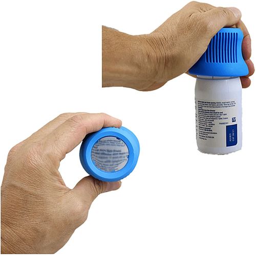 Abridor Frasco Remédio Longevitech com Lente Aumento