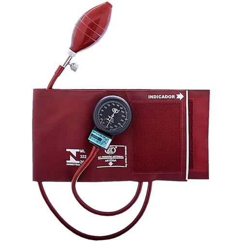 Aparelho de Pressão BIC AP0335 Vinho Nylon Aparelho de Pressão BIC AP0335 Vinho Nylon