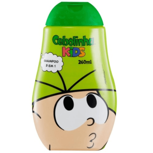 Shampoo 3 em 1 Turma da Mônica Kids Cebolinha 260ml Shampoo 3 em 1 Turma da Mônica Kids Cebolinha 260ml