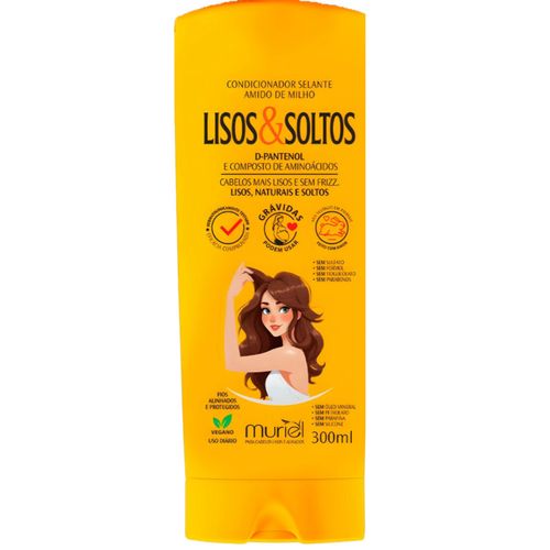 Shampoo Lisos & Soltos Amido De Milho Muriel