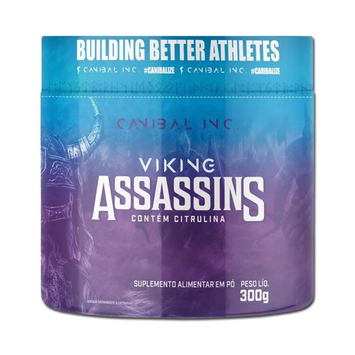 Pré-Treino Viking Assassin 300g Blue Heaven Canibal Inc Pré-Treino Viking Assassin 300g Blue Heaven Canibal Inc