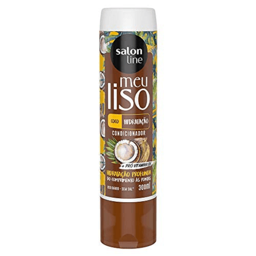 Salon Line Condicionador Meu Liso Coco Hidratação 300ml