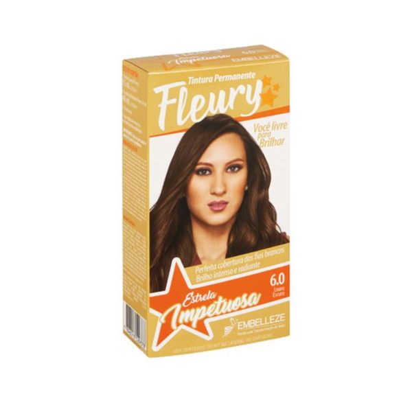 Tintura Fleury Kit 6.0 Louro Escuro