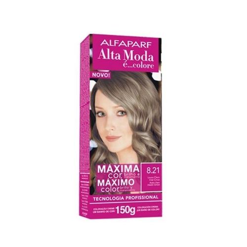 Tintura Alta Moda Especial 8.21 Louro Claro 150g Tintura Alta Moda Especial 8.21 Louro Claro 150g