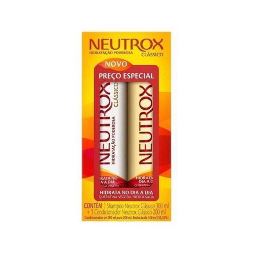 Shampoo + Condicionador Neutrox 300ml+200ml Clássico Shampoo + Condicionador Neutrox 300ml+200ml Clássico