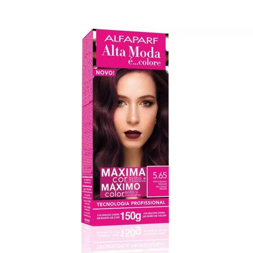 Tintura Alta Moda Especial 5.65 Vinho Escuro Marsala 150g