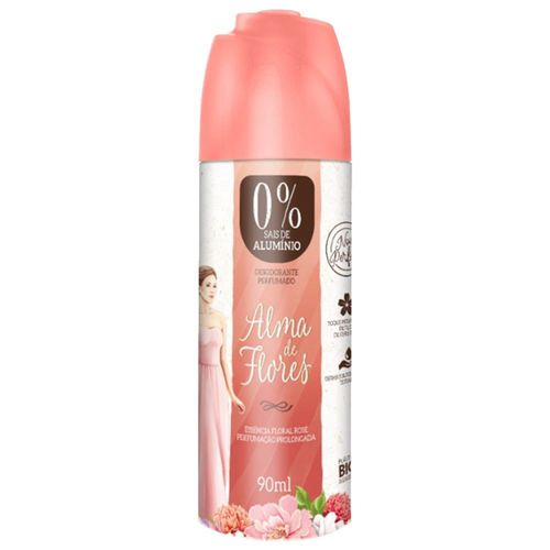 Desodorante Spray Alma De Flores 90ml Rose