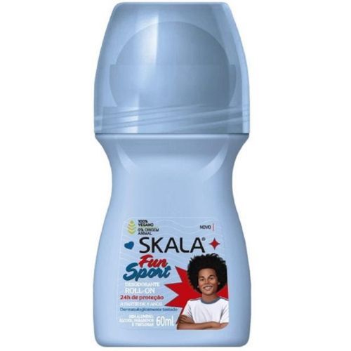 Desodorante Skala Kids Fun Sport Roll-On 60ml Desodorante Skala Kids Fun Sport Roll-On 60ml