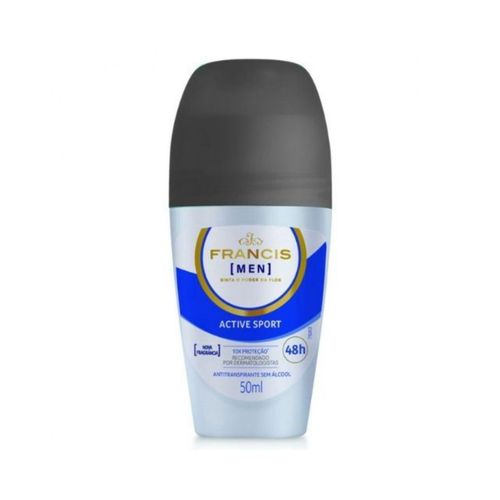 Desodorante Rollon Francis Hydrata 50ml Men Azul