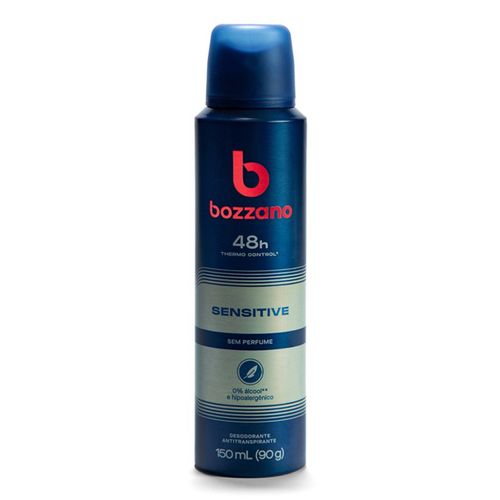 Desodorante Aerosol Bozzano 90g Anti Sem Álcool Perfume