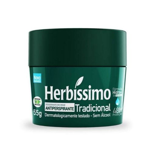 Desodorante Creme Herbissimo 55g Tradicional