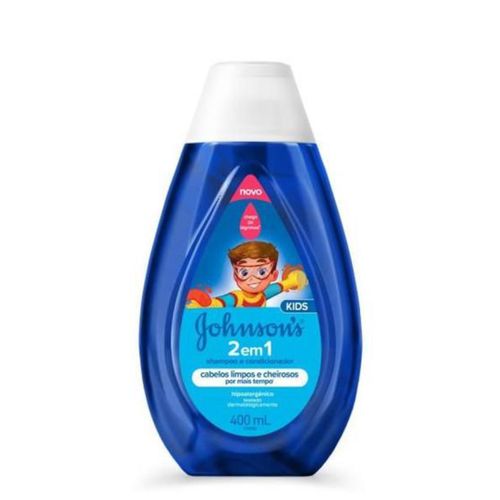 Shampoo e Condicionador Johnsons Kids 2 Em 1 400ml