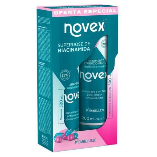 Shampoo Kit Novex Superdose Niacinamida 300ml