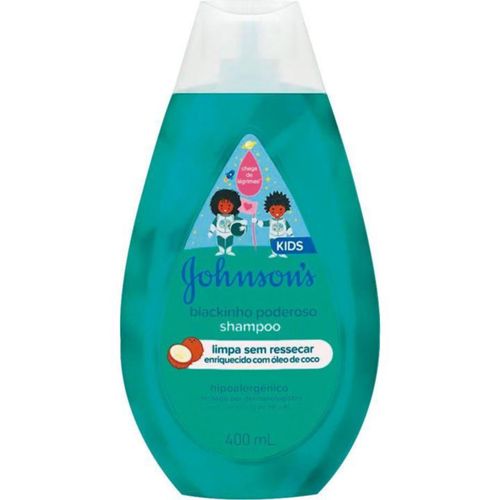 Shampoo Infantil J&J Baby 400ml Blackinho Poderoso