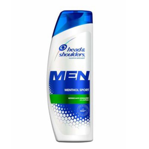 Shampoo Headeshoulders Menthol Sport Headeshoulders Simples 400ml Shampoo Headeshoulders Menthol Sport Headeshoulders Simples 400ml