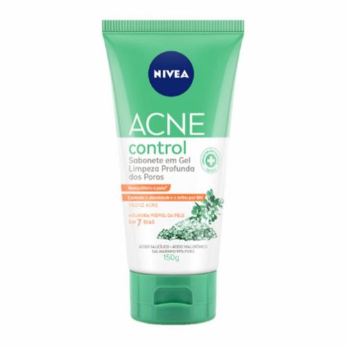 Sabonete Facial Nivea 150ml Gel Acne Control