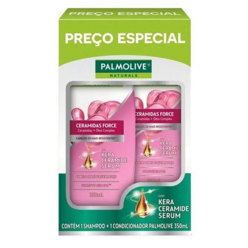 Shampoo + Condicionador Palmolive 350ml Ceramidas