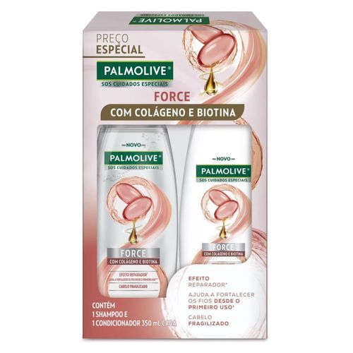 Shampoo + Condicionador Palmolive Sos 350ml Force Shampoo + Condicionador Palmolive Sos 350ml Force