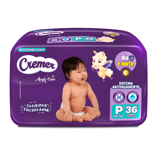 Fralda Cremer Econômica P 36 Unidades Fralda Cremer Econômica P 36 Unidades