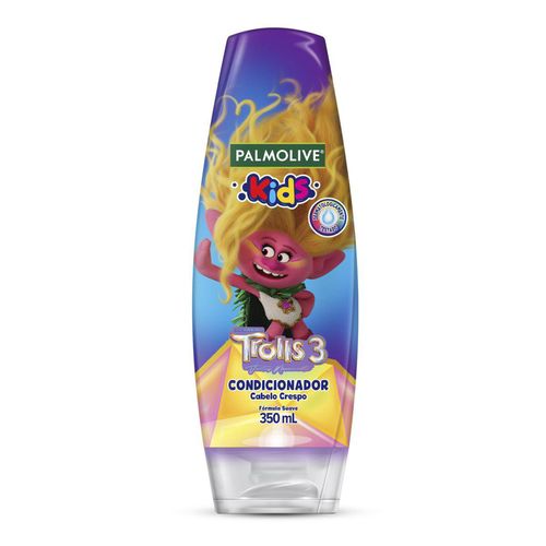 Condicionador Trolls 3 Palmolive Kids Frasco 350ml Condicionador Trolls 3 Palmolive Kids Frasco 350ml