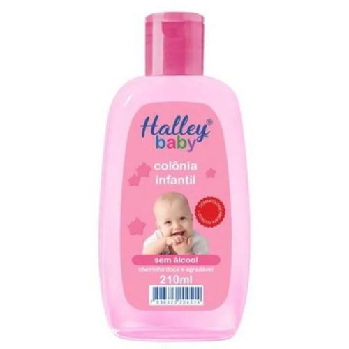 Colônia Infantil Rosa 100ml Halley Baby Colônia Infantil Rosa 100ml Halley Baby
